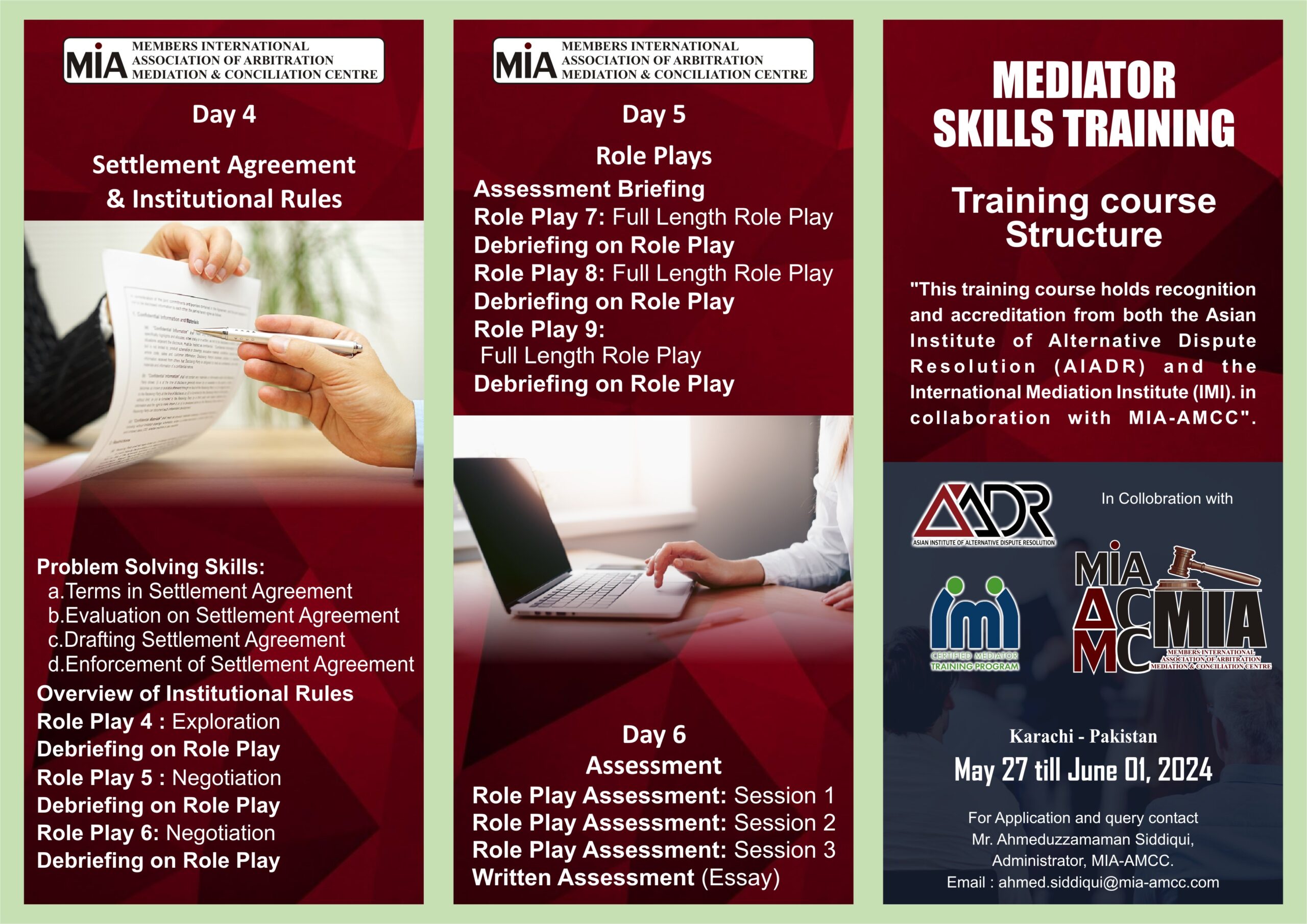 Training Schedule Sheet 1