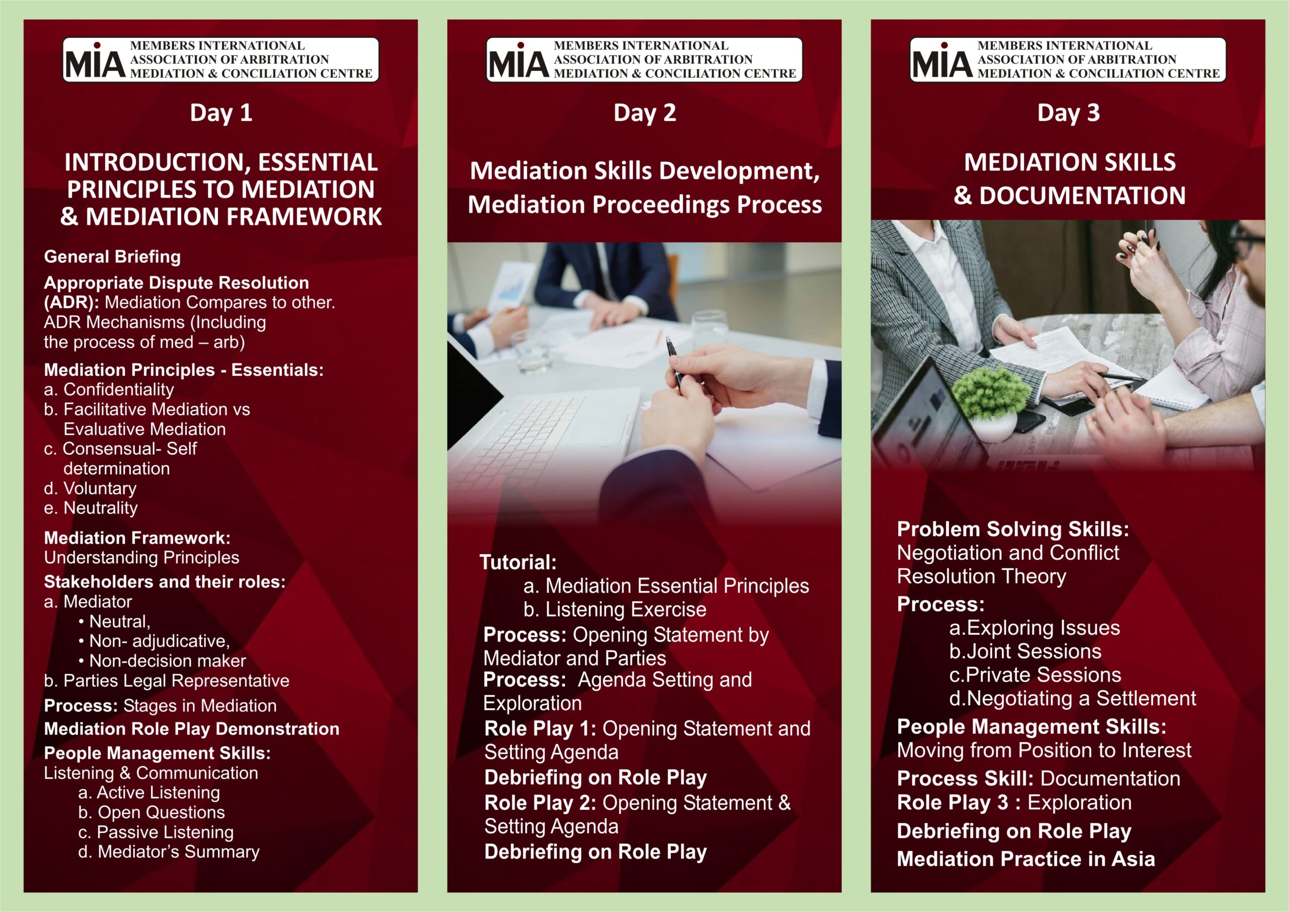 Training Schedule Sheet 2